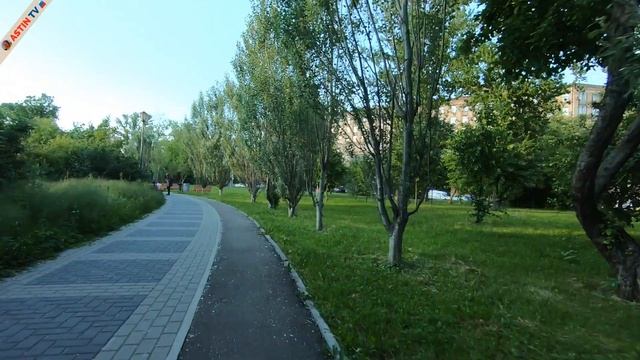 Москва. Парк Яблоневый сад на ул.Яблочкова. смотреть онлайн
