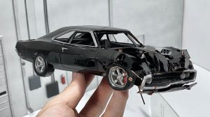 Краш тест Dodge Charger, разбил машину из пластилина