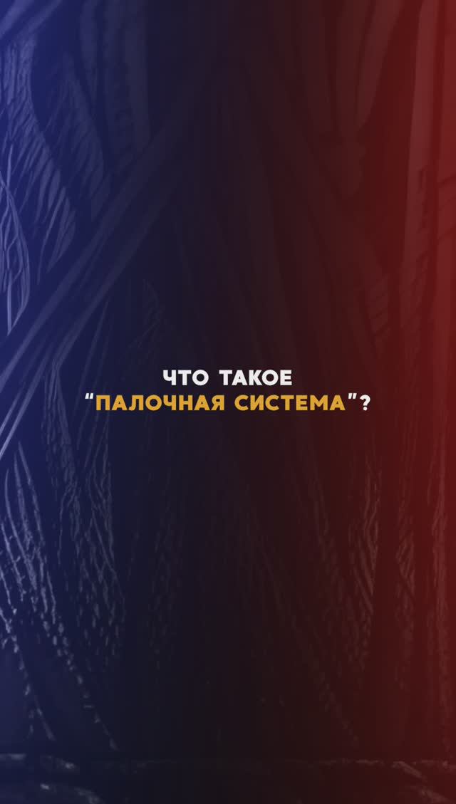 Что такое «палочная система» ? #полиция