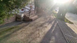 Дивноморское. Улица Олега Кошевого от и до.Предновогодняя улица.