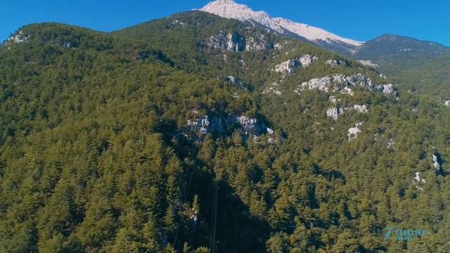 Канатная дорога Олимпос Тахталы 2365 м. Tunar Travel смотреть онлайн