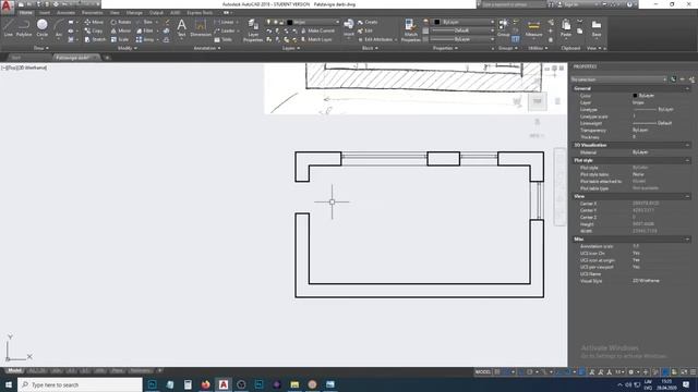 Как начертить план комнаты? смотреть онлайн