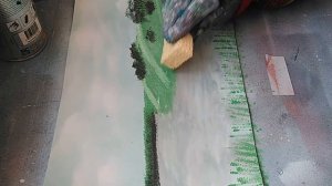 Ромашки картина баллончиком