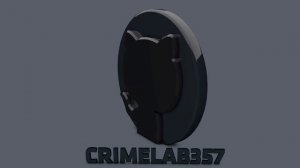 [CRIMELAB357] GIT HUB LOGO ||3D MODEL