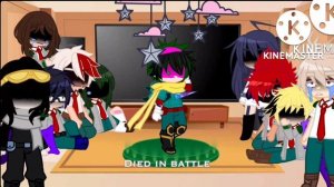 mha react to Midoriyas aus/gacha club