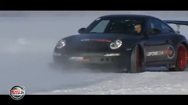 Porsche 911 GT3 RS & Mitsubishi Evo 9 VS Yamaha смотреть онлайн