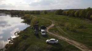 Баня-бочка на прицепе в естественной среде обитания))