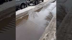 Солитон в луже (soliton in the puddle)!