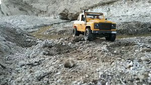 WPL MN91 KIT RC crawler Rocas 2da prueba