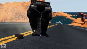 High Speed Cars Jumping Over SHARK IN THE CANYON - BeamNG Drive Cars Crashes & Fails Compilation