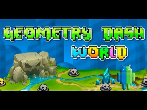 Geometry Dash World на Android/iOS GamePlay смотреть онлайн
