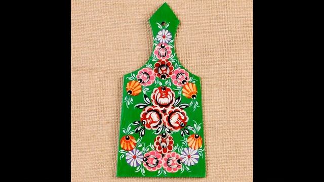 Городецкая роспись - чудо, воплощённое в красках смотреть онлайн