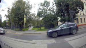 Трамвай 7 "Площадь Тверской Заставы" - метро "Бульвар Рокоссовского" // 2017