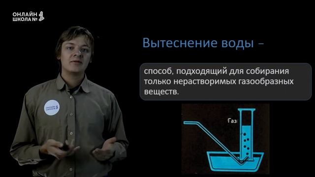 Урок 8. Получение газообразных веществ. Химия 11 класс