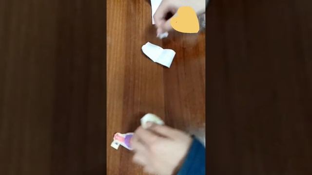 Бумажный сюрприз?первое видео. настя поделки? смотреть онлайн