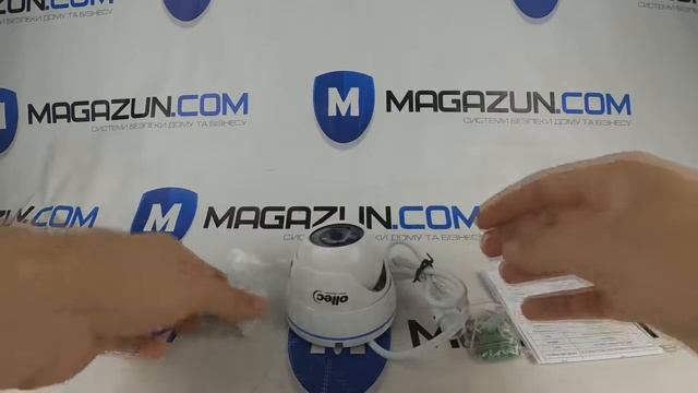 Комплектация купольной IP камеры видеонаблюдения Oltec IPC-922D смотреть онлайн