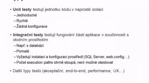 ASP.NET MVC - Základy a TDD