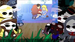 Sans aus reacts to CREEPYPASTA ||Part 1/2 || Enjoy!! ||