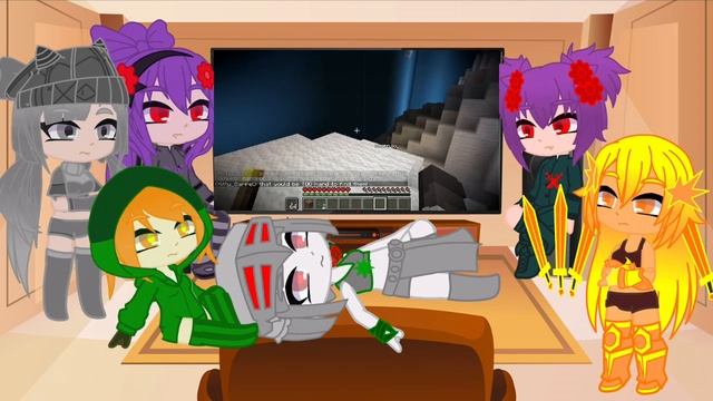 Mob Talker React to Minecraft Creepypasta | SPIDER EATER смотреть онлайн