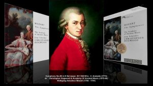 W.A. Mozart - Symphony No.26 in E flat major K.184 (dir. Christopher Hogwood, 1979-86)