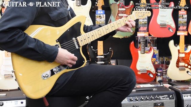 2021 LIMITED Offset Telecaster Ash/Maple -Butterscotch Blonde-【商品紹介@Guitar Planet】 смотреть онлайн