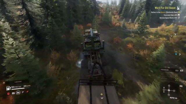 Snowrunner | Black River Walkthrough | Episode #7 | Multi Vehicle Recovery