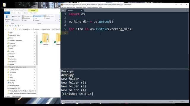 Delete Empty Folders Using Python (Automation Script For Beginners)