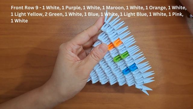 How to Make 3D Origami Multicolor Heart | Modular Origami Heart | DIY Rainbow Heart | Valentine Gif смотреть онлайн