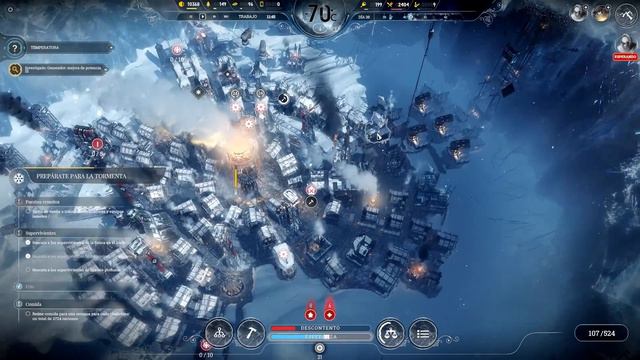 FROSTPUNK Gameplay español - Al menos de hambre, no vamos a morir... - ep11 смотреть онлайн