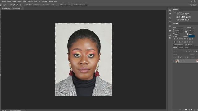 Faire une PHOTO D’IDENTITÉ avec PHOTOSHOP смотреть онлайн