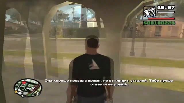 GTA San Andreas - Свидание с Дениз Робинсон #1 Бар смотреть онлайн