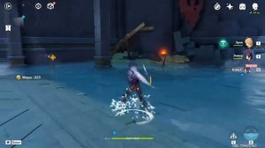 Genshin Impact! Прохождение на русском |#4 Полоса препятствий | Храм Волка