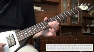 Thunderstruck AC\DC. Как играть на гитаре