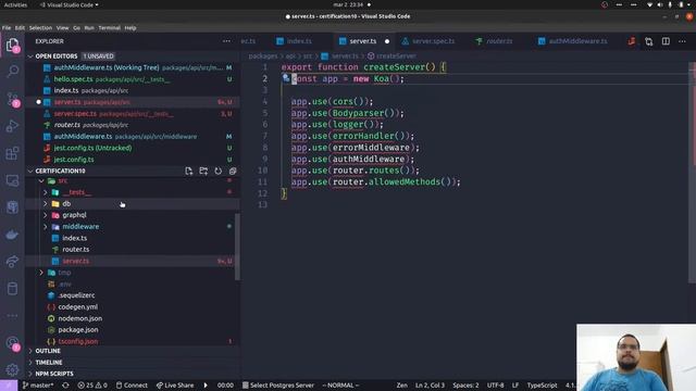 Fullstack Code Challenge com Relay, Parte 24: Adicionando testes com jest e supertest смотреть онлайн