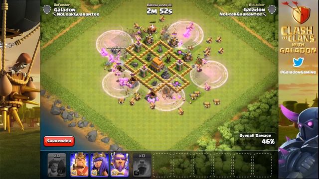 BATTLE RAM Three Stars in Clash of Clans! Clash 5th Anniversary Celebration! смотреть онлайн