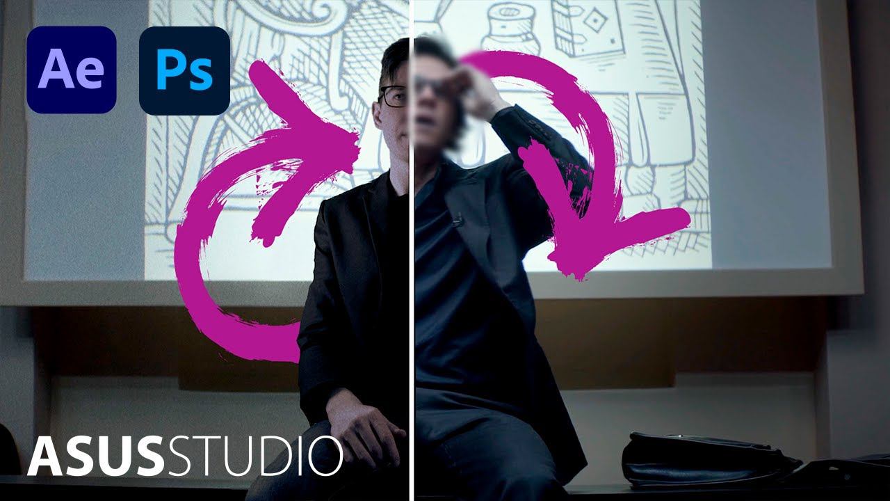 Как поместить себя в сцену из фильма вместо оригинального актера I ASUS STUDIO