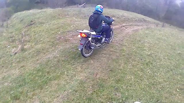 Катаемся на Irbis TTR125R и Zonder Gans zy50-8a. смотреть онлайн