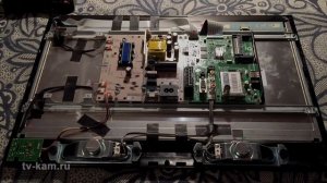 Ремонт инвертора телевизора Sony KDL 22BX20D. Пропадает подсветка матрицы.