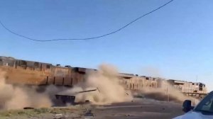 Невероятный момент: крушение поезда в Техасе
