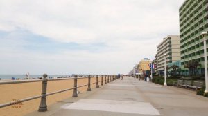 Virginia Beach Ocean Drive and Boardwalk Tour 4K (May 2023)