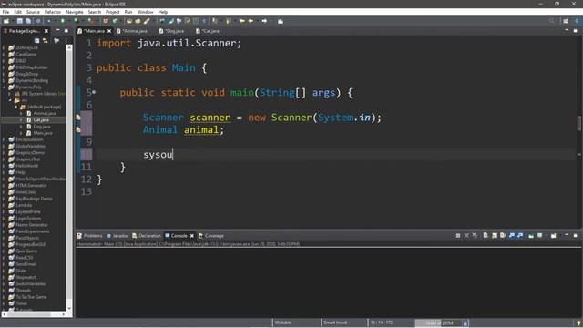 Java dynamic polymorphism ✨