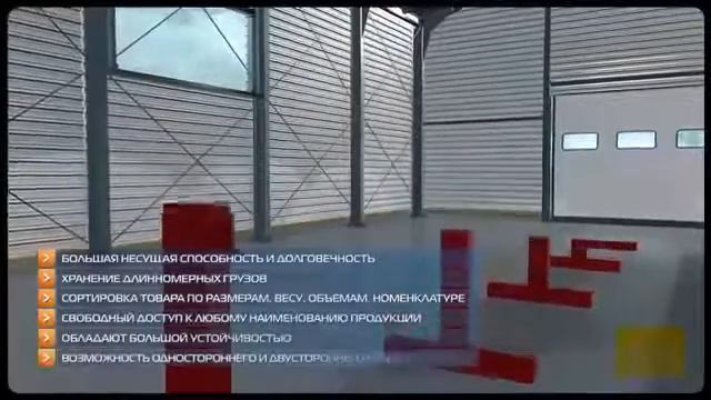 Стеллаж консольный