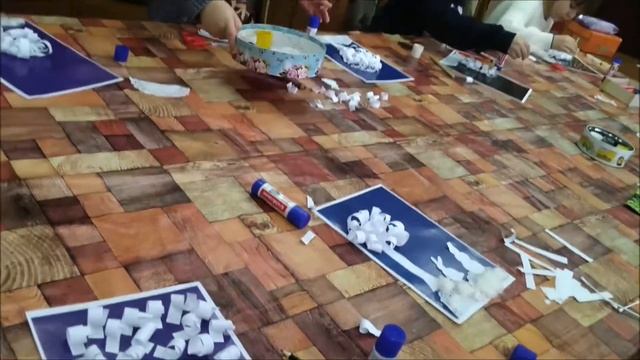 Зимний вечер - Творческое занятие - Видеоотчёт. Детская библиотека смотреть онлайн