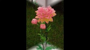 Чудесные Георгины из бисера