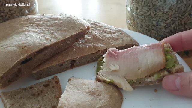 Рецепт-проще не бывает/ Ферментированный цельнозерновой хлеб/ FHD