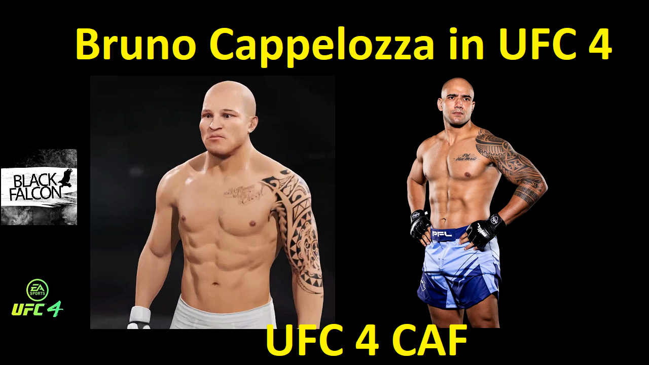 Как создать Бруно Каппелоззу в UFC 4