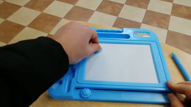 Как работает магнитная доска для рисования? смотреть онлайн