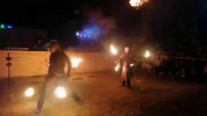 Огненное шоу ( fire show ) " Эмпирей " г. Братск