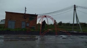 Купольный шатер. Каркас гео купола.
