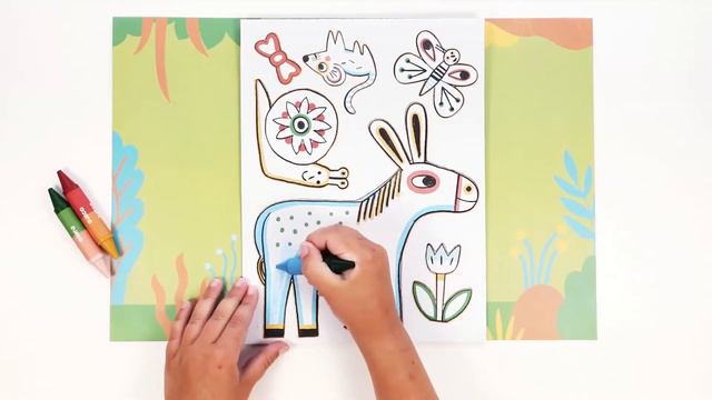 DJECO - Colouring "A world to create, Animals" (DJ08997) смотреть онлайн